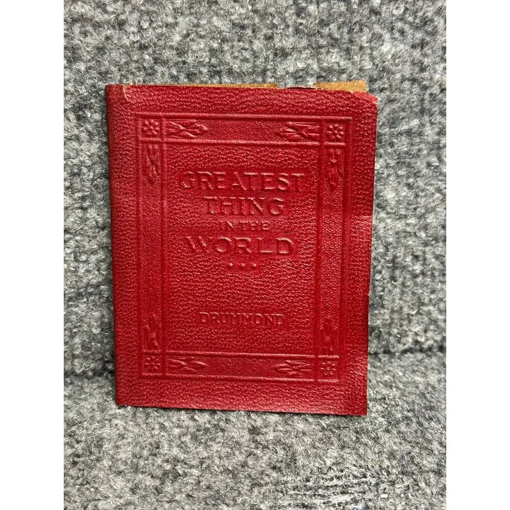 Antique 1920s Little Leather Library books Oscar Wilde Henry Drummond WS Gilbert